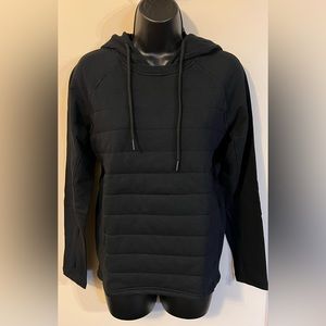 ZYIA Active NEW Black Combo Pocket Sweatshirt Size XS